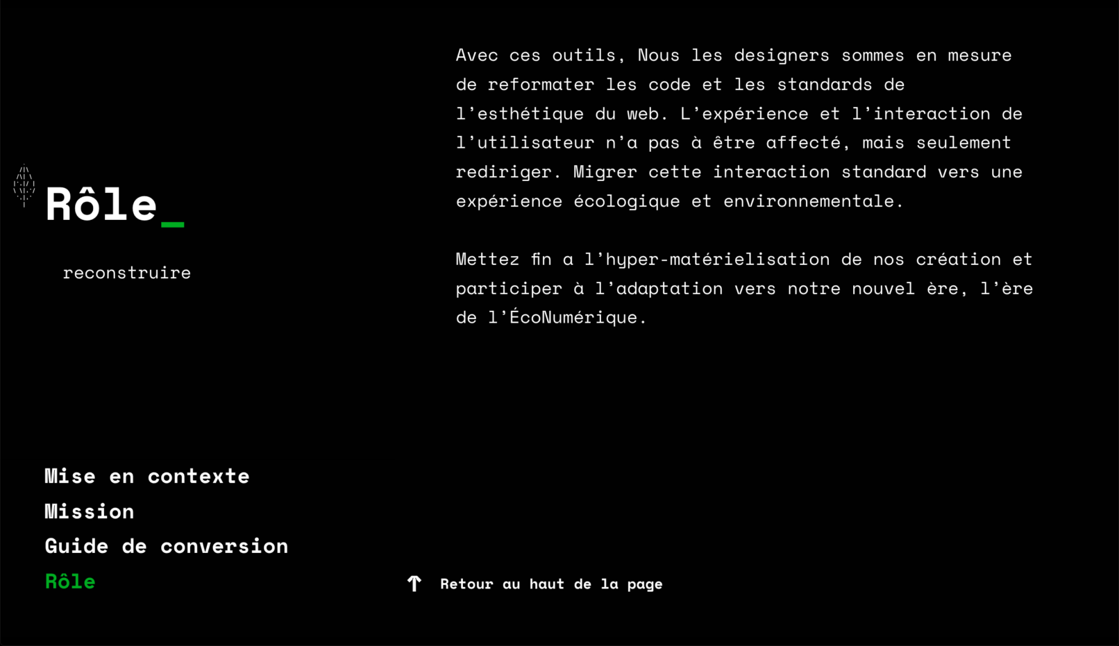 ÉcoWeb - Vincent Lapointe